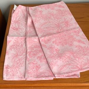 Floral Pink napkins set of 3